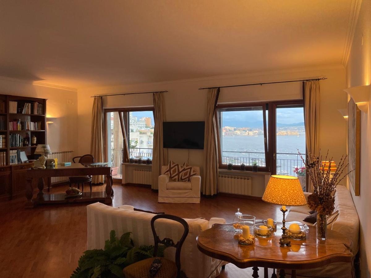 Apartamento Panoramico A Posillipo Nápoles Exterior foto